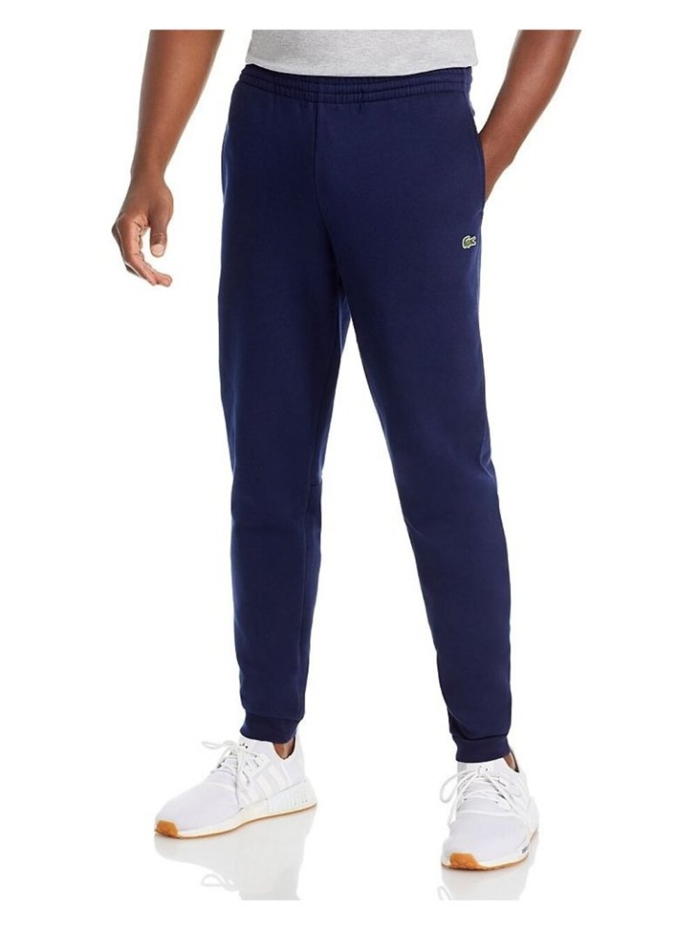 Lacoste Men's Tapered leg Sweatpants Navy blue Size M NEW WITH TAGS!